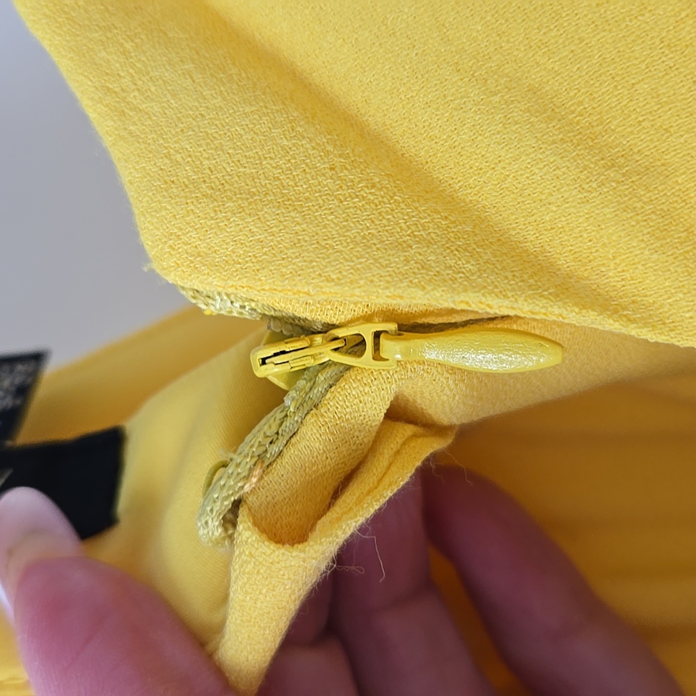 AFRM Ruffle Yellow Dress - Picture 8 of 8